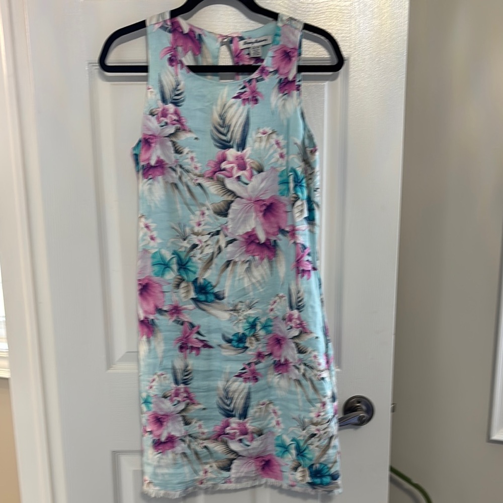 Tommy Bahama Linen Sleeveless Dress